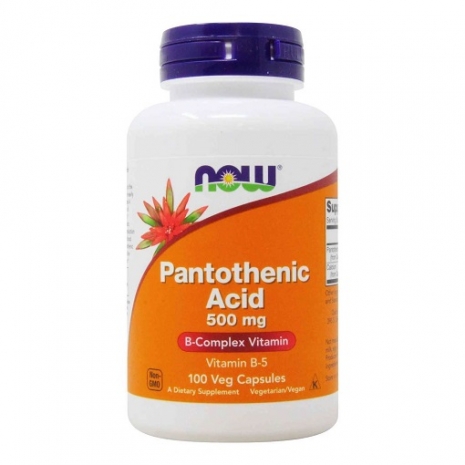 Pantothenic Acid 500mg 100vcaps